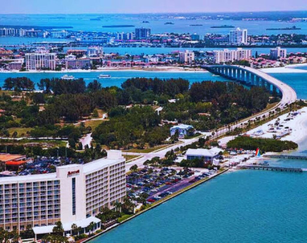 Downtown city skyline, Clearwater, FL